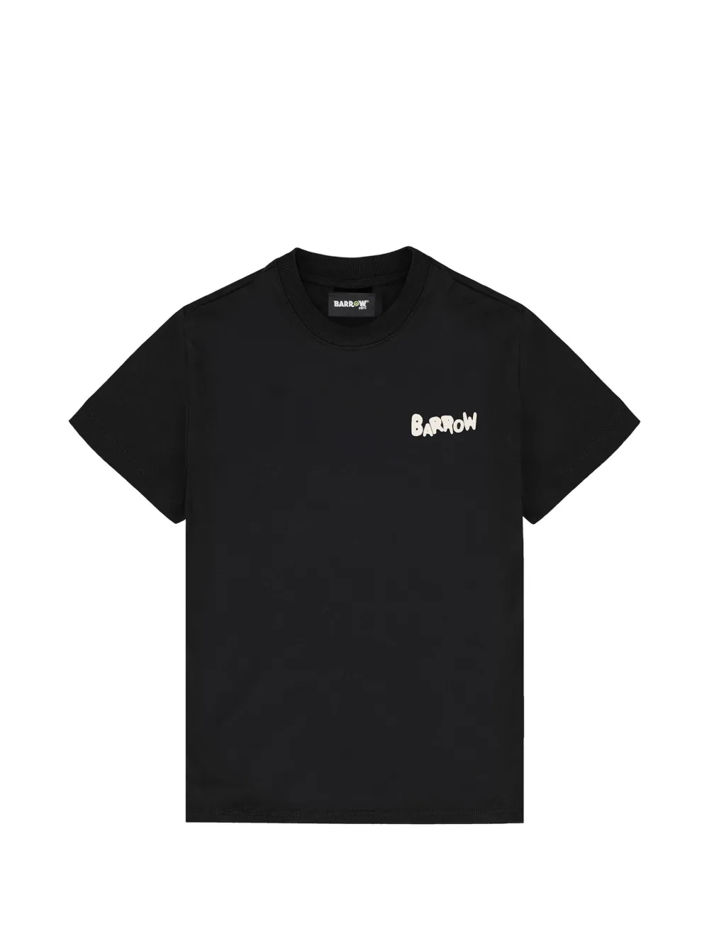 Barrow kids print-detail T-shirt - Nero