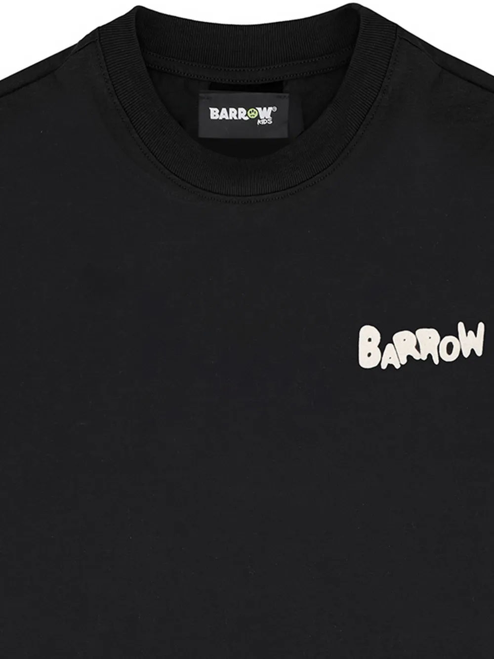 Barrow kids T-shirt met print Zwart