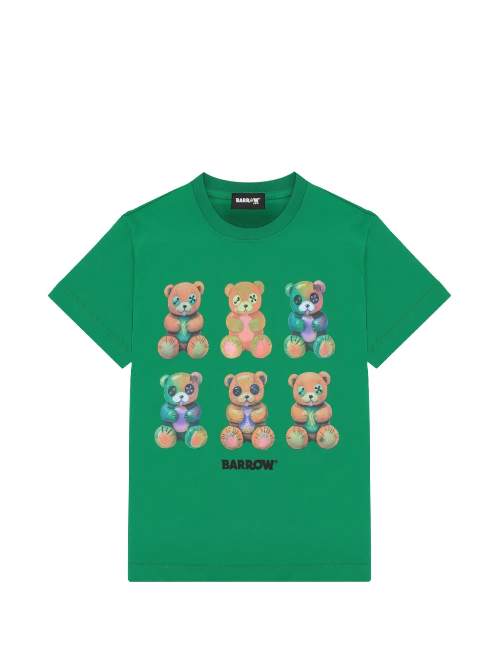 Barrow kids printed jersey T-shirt - Verde
