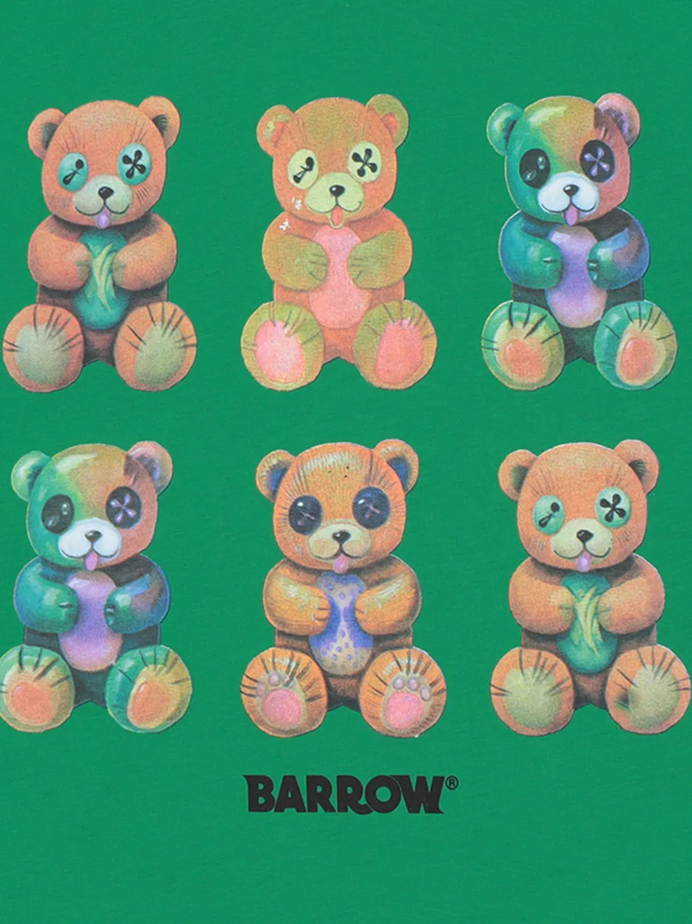 Barrow kids Jersey T-shirt met print Groen