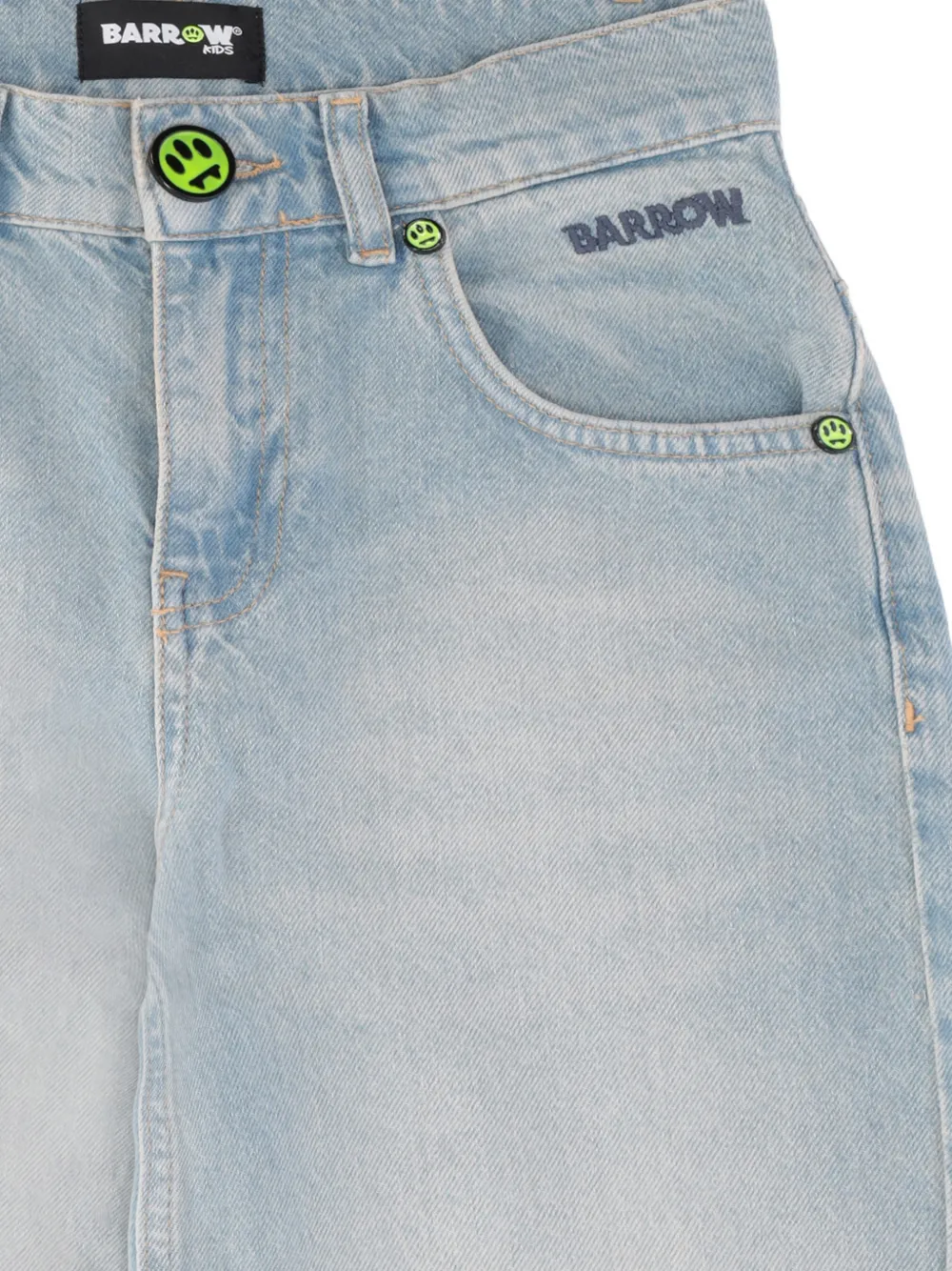  Barrow Kids Panelled Jeans - Blue 