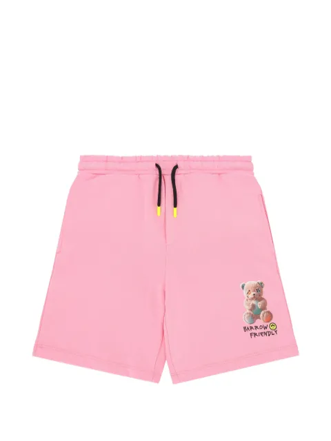 Barrow kids teddy print sweatshorts