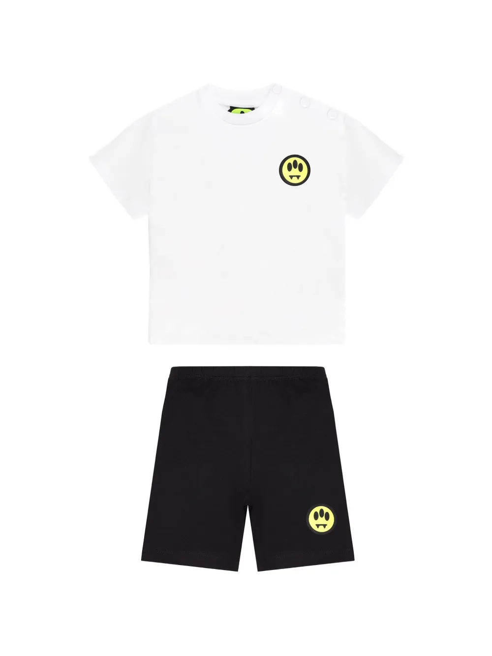 Barrow kids regular stretch tracksuit - Bianco