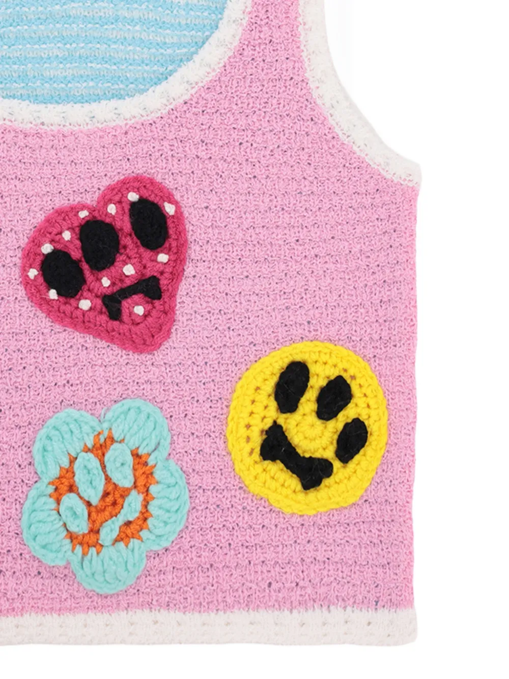 Barrow kids Gebreide top met applicatie Roze