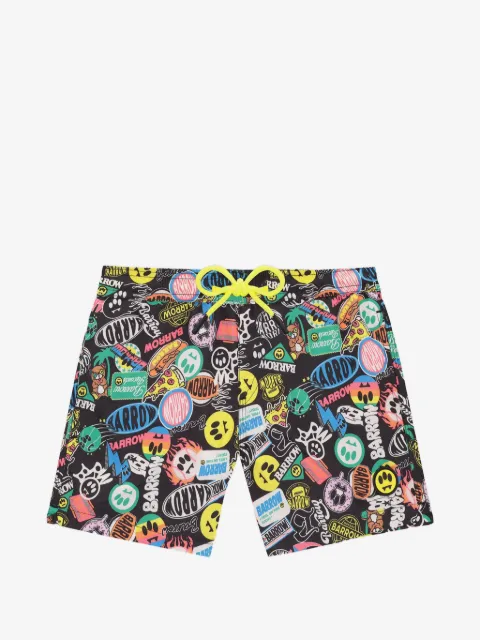 Barrow kids printed swim shorts