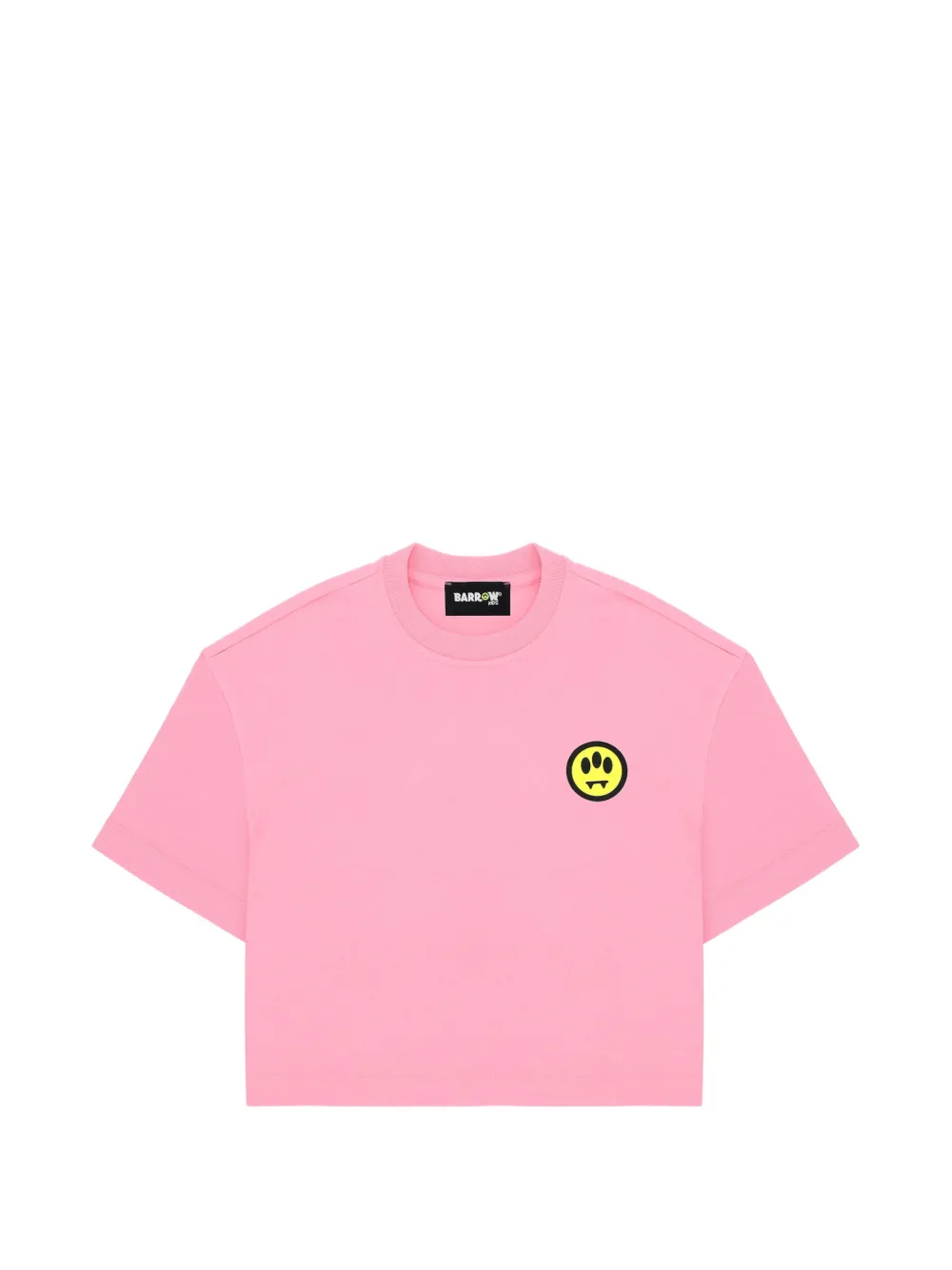 Barrow kids boxy jersey T-shirt - Rosa
