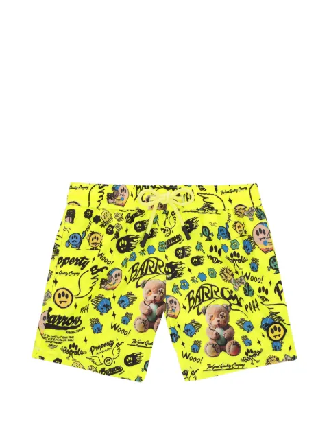 Barrow kids printed swim shorts