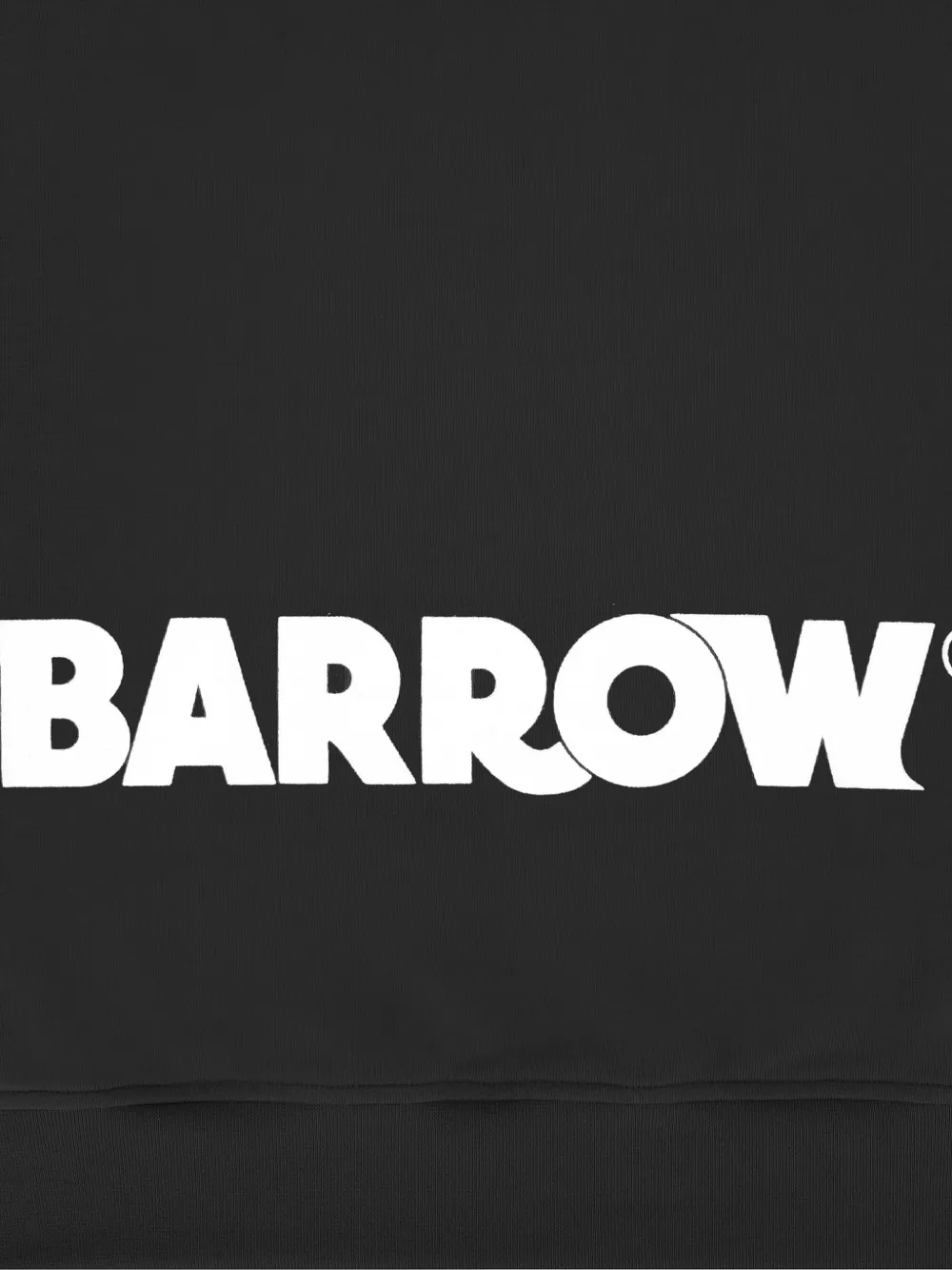 Barrow kids Sweater met logoprint Zwart