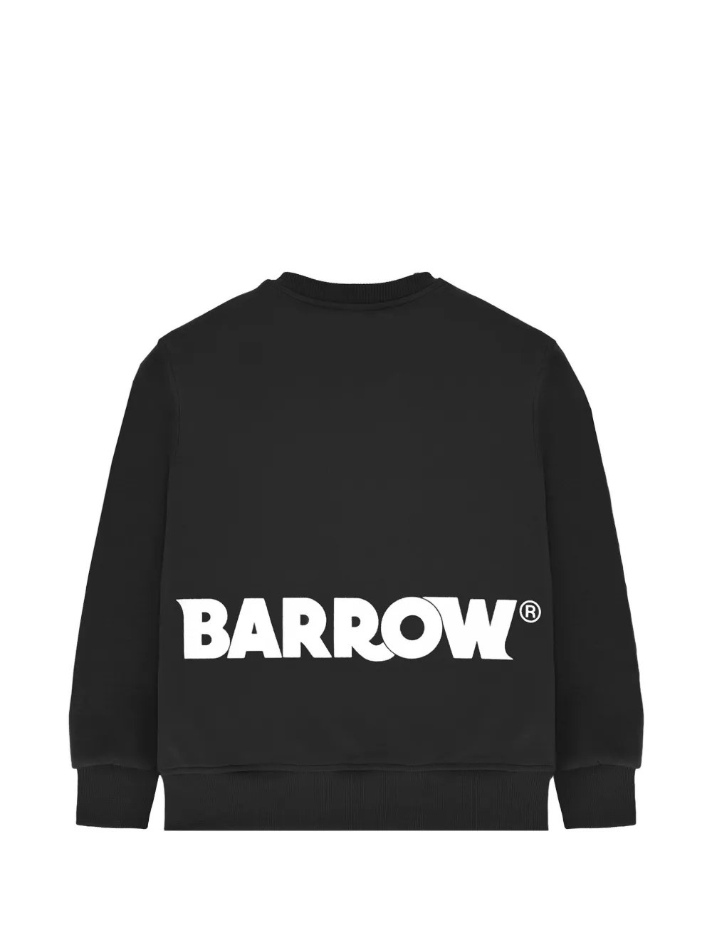 Barrow kids Sweater met logoprint Zwart