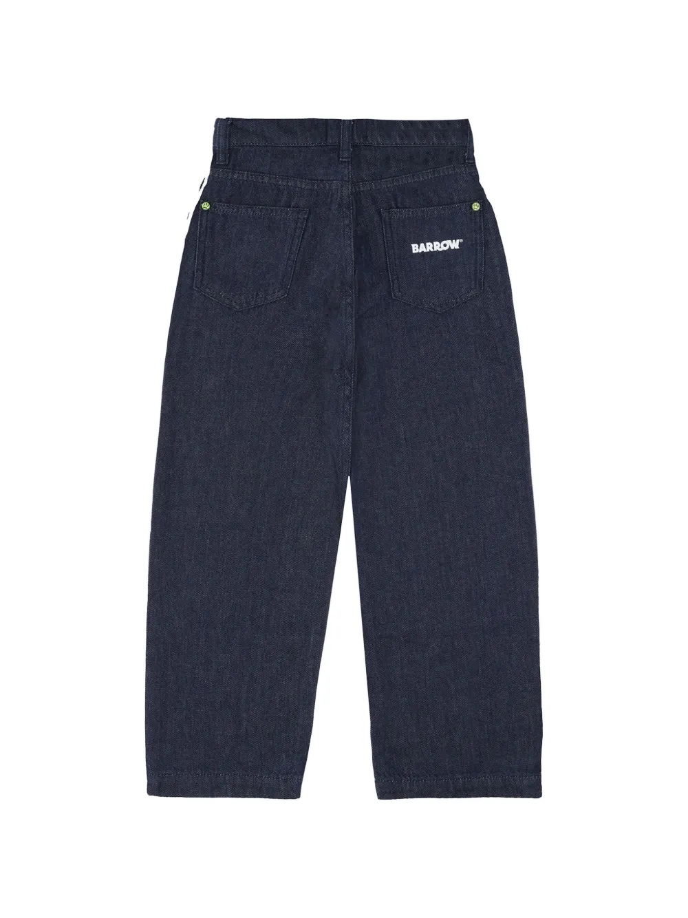Barrow kids Jeans met geborduurd logo Blauw