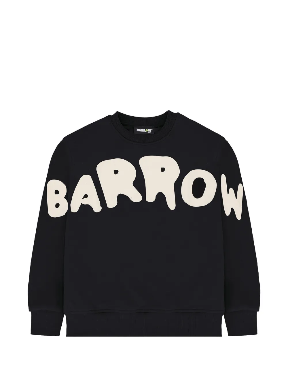 Barrow kids Felpa con maniche a spalla bassa - Nero