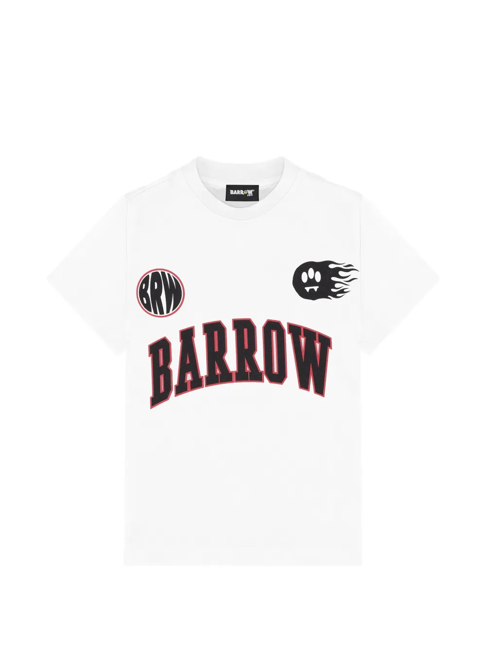 Barrow kids graphic T-shirt - Bianco