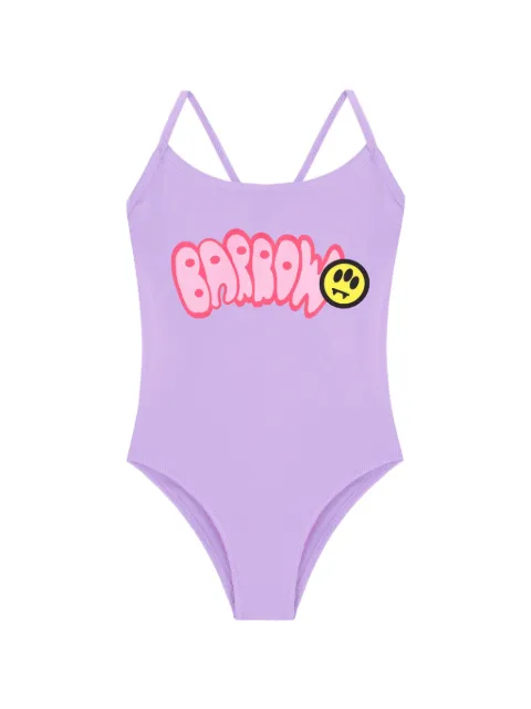 Barrow kids cross-back swimsuit