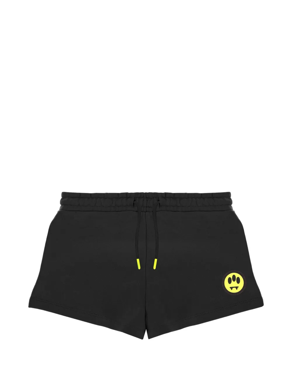 Barrow kids fleece logo shorts - Nero