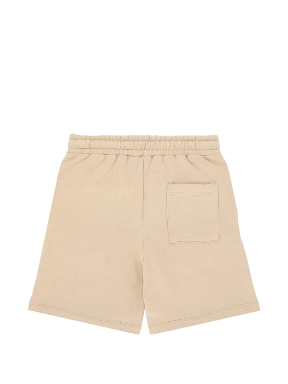 Barrow kids Shorts met trekkoord en print Beige