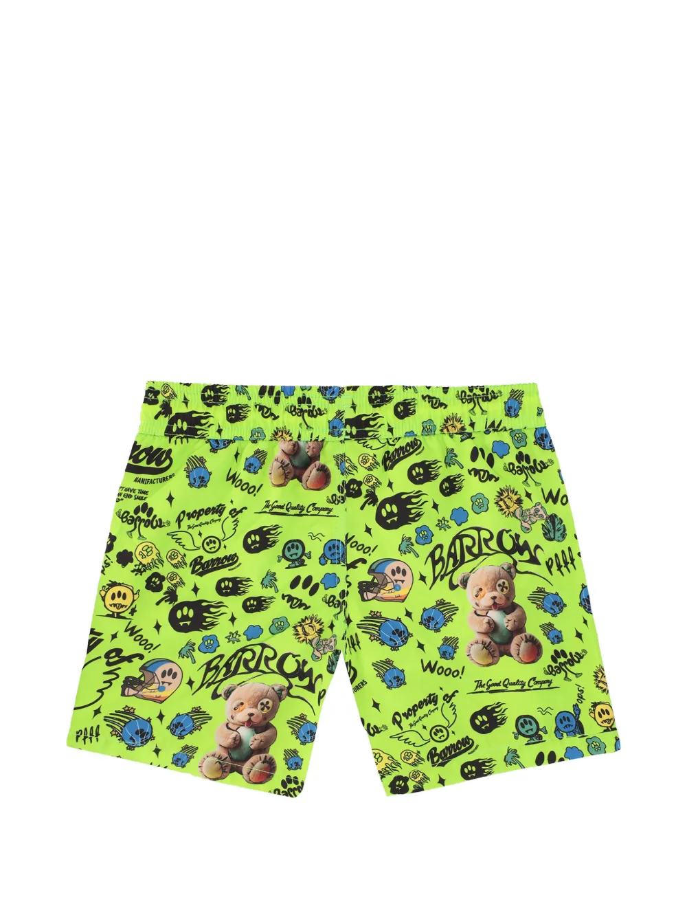 Barrow kids Zwembroek met print Groen