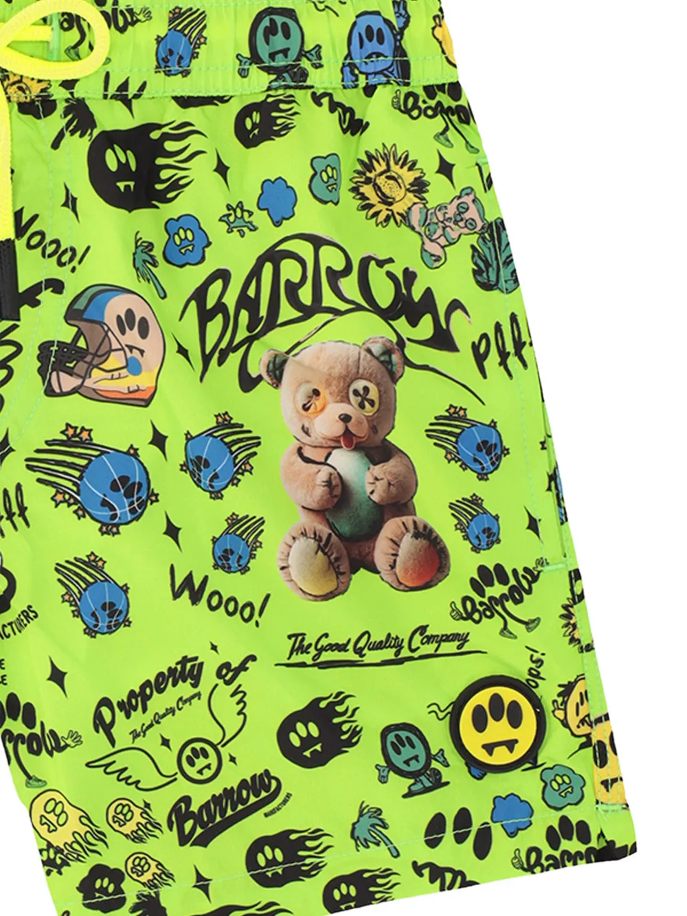 Barrow kids Zwembroek met print Groen