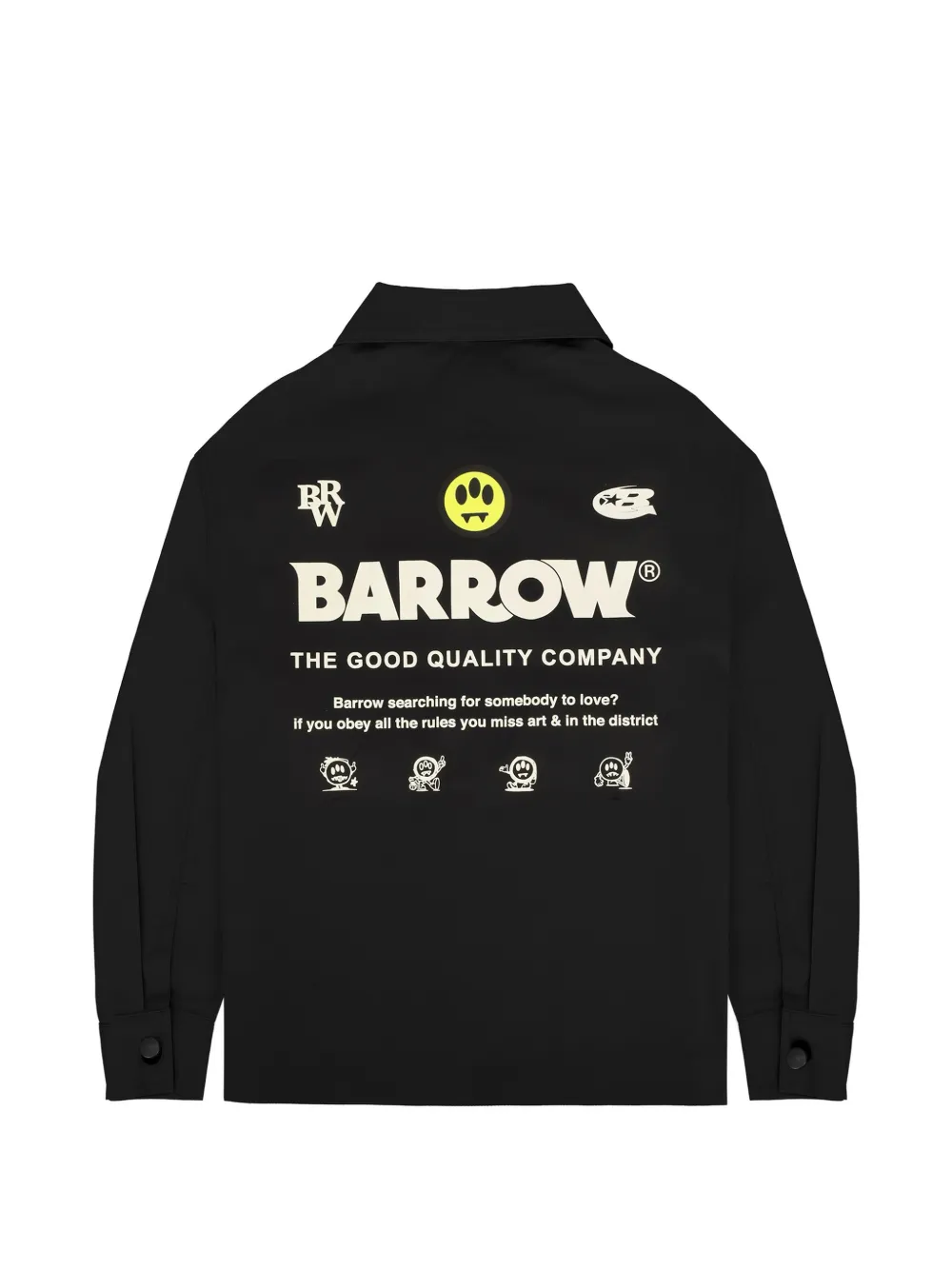 Barrow kids Stickers gabardine jack Zwart