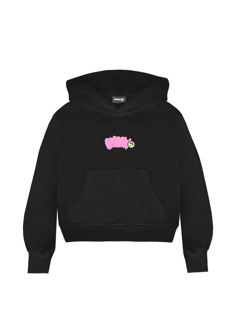Barrow kids fleece hoodie - Nero