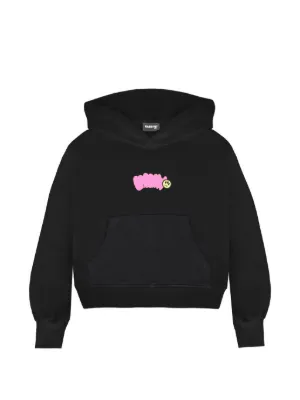 DOLCE&amp;GABBANA ドルチェ＆ガッバーナ キッズ フラワーロゴプリントジップアップパーカー L5JW9M/G7KC1 ブラック 7/8 Dolce & Gabbana Kids ドルチェ＆ガッバーナキッズ フローラル ジップ