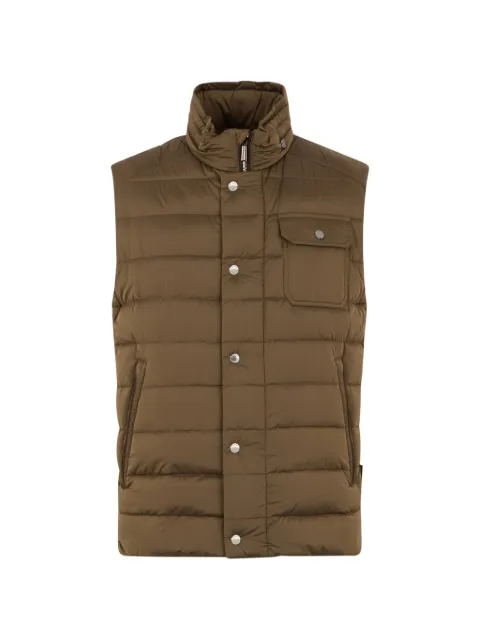 Moorer Morfeo padded button vest