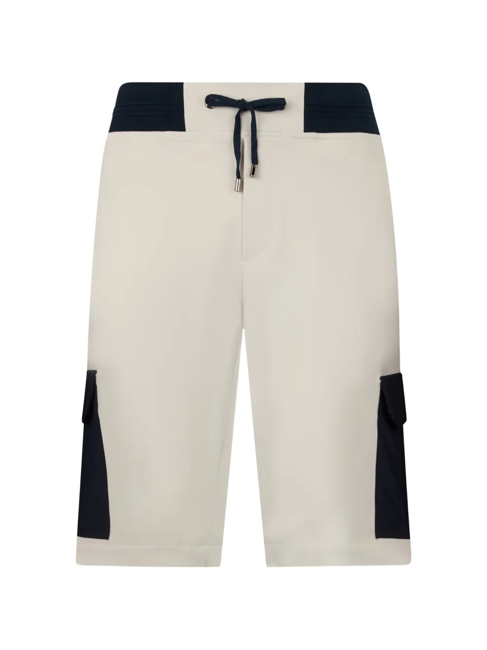 Moorer Randal cargo-pocket drawstring shorts - Bianco