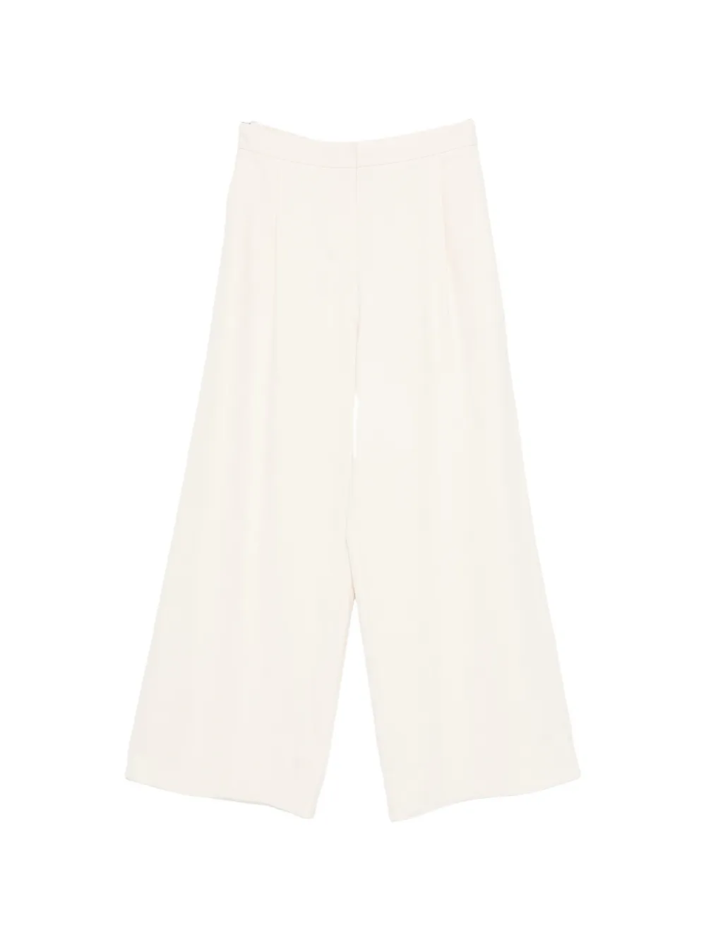 Dusan zip-fly wide-leg trousers - Toni neutri