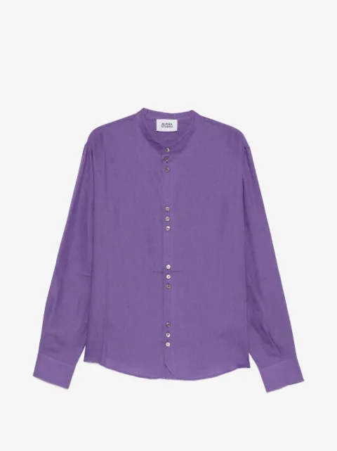 ALPHA STUDIO button collar shirt