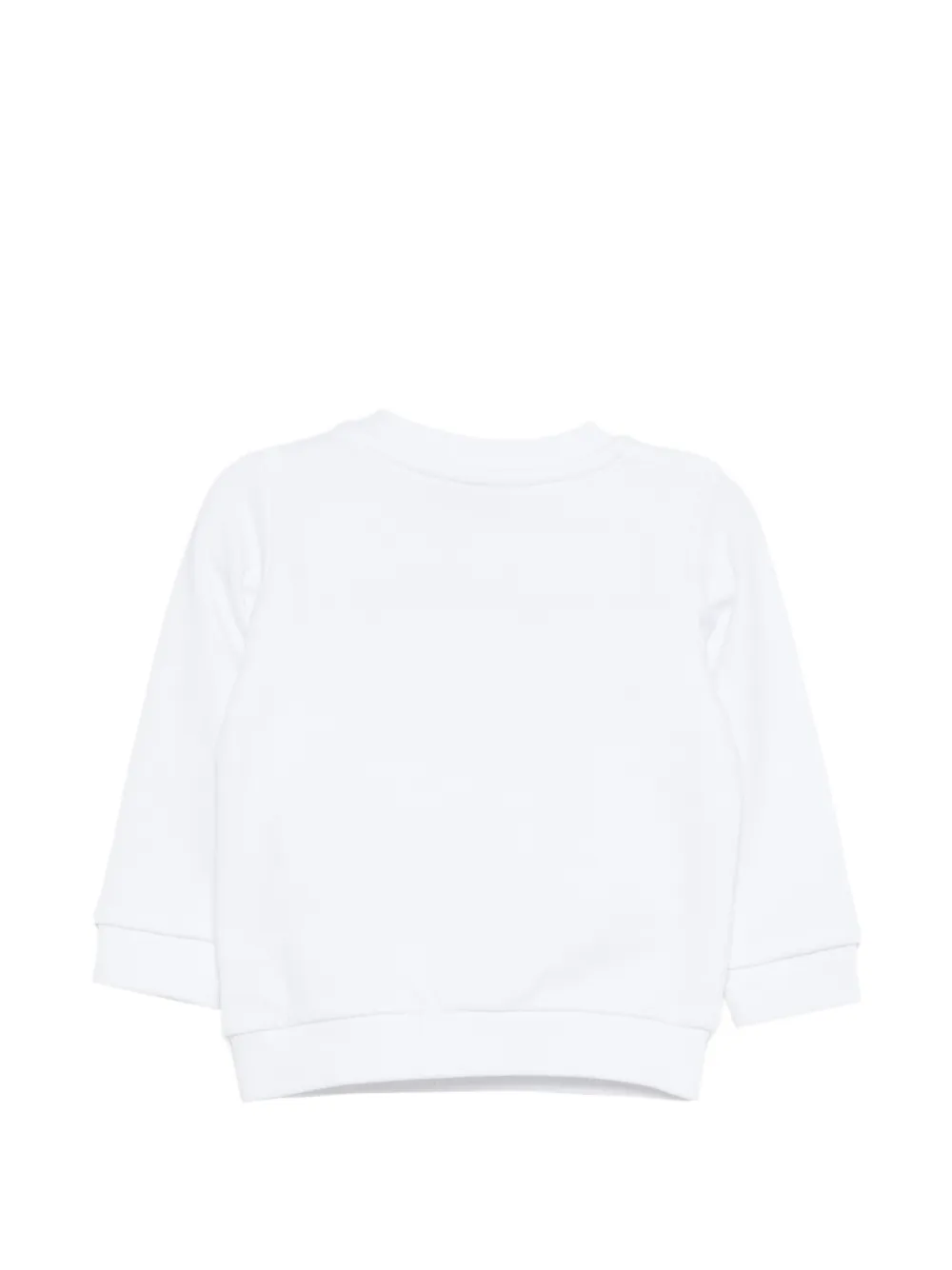 Moschino Kids Sweater met kersenprint Wit