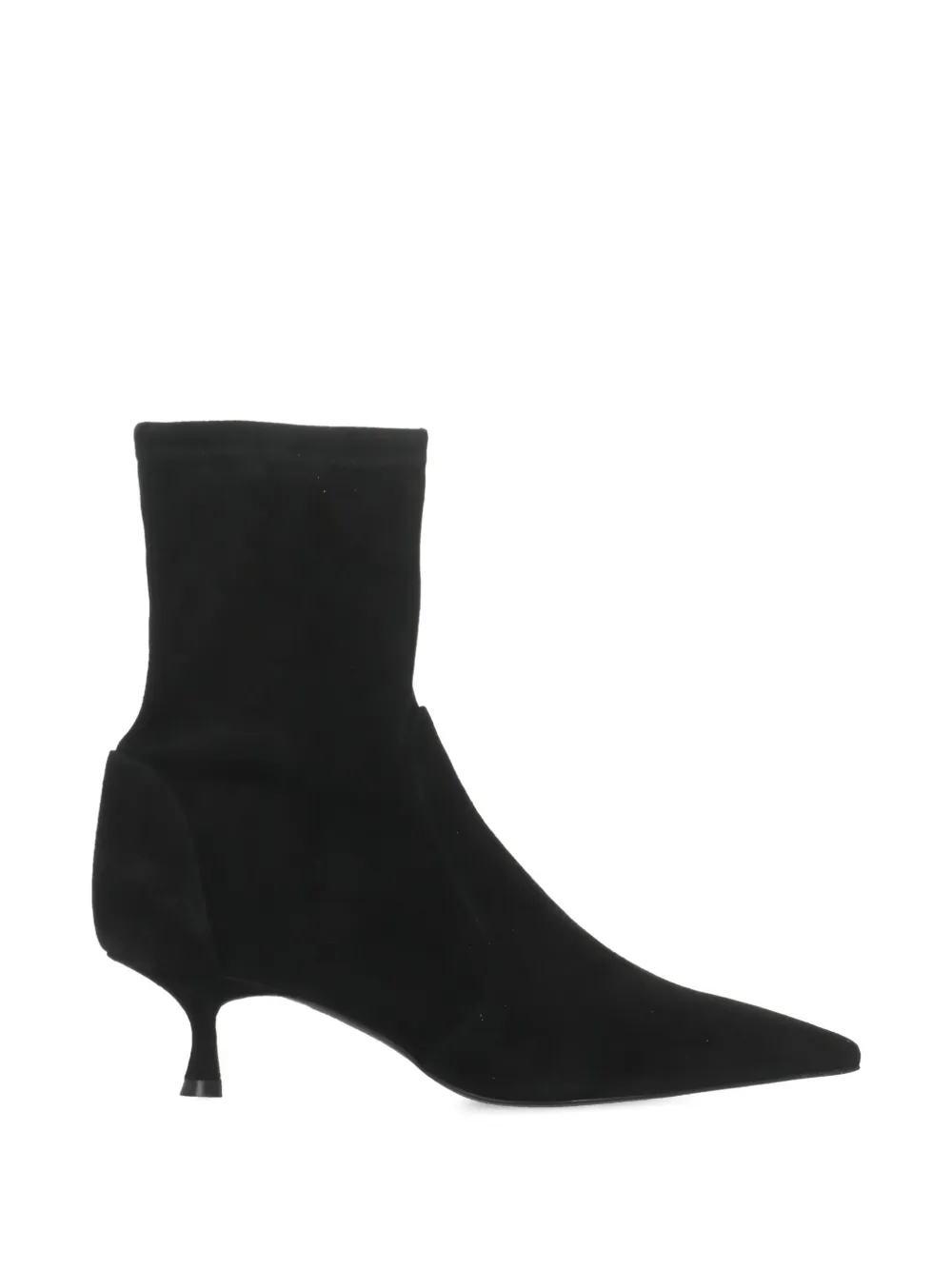 Stuart Weitzman arrow toe booties Zwart