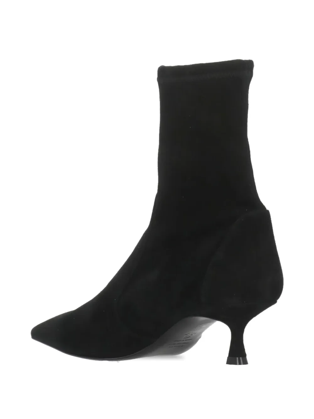 Stuart Weitzman arrow toe booties Zwart