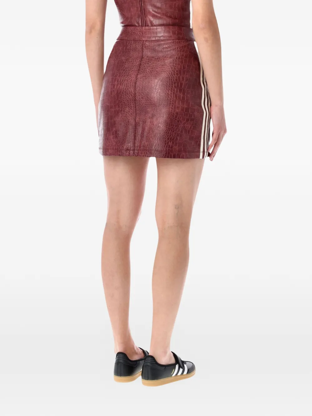 Crocodile Mini Skirt