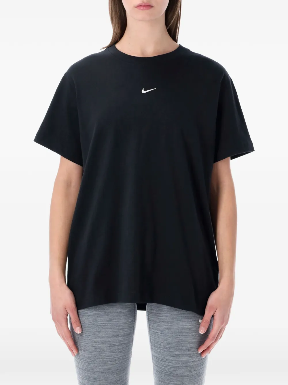 Nike logo classic T-shirt - Nero