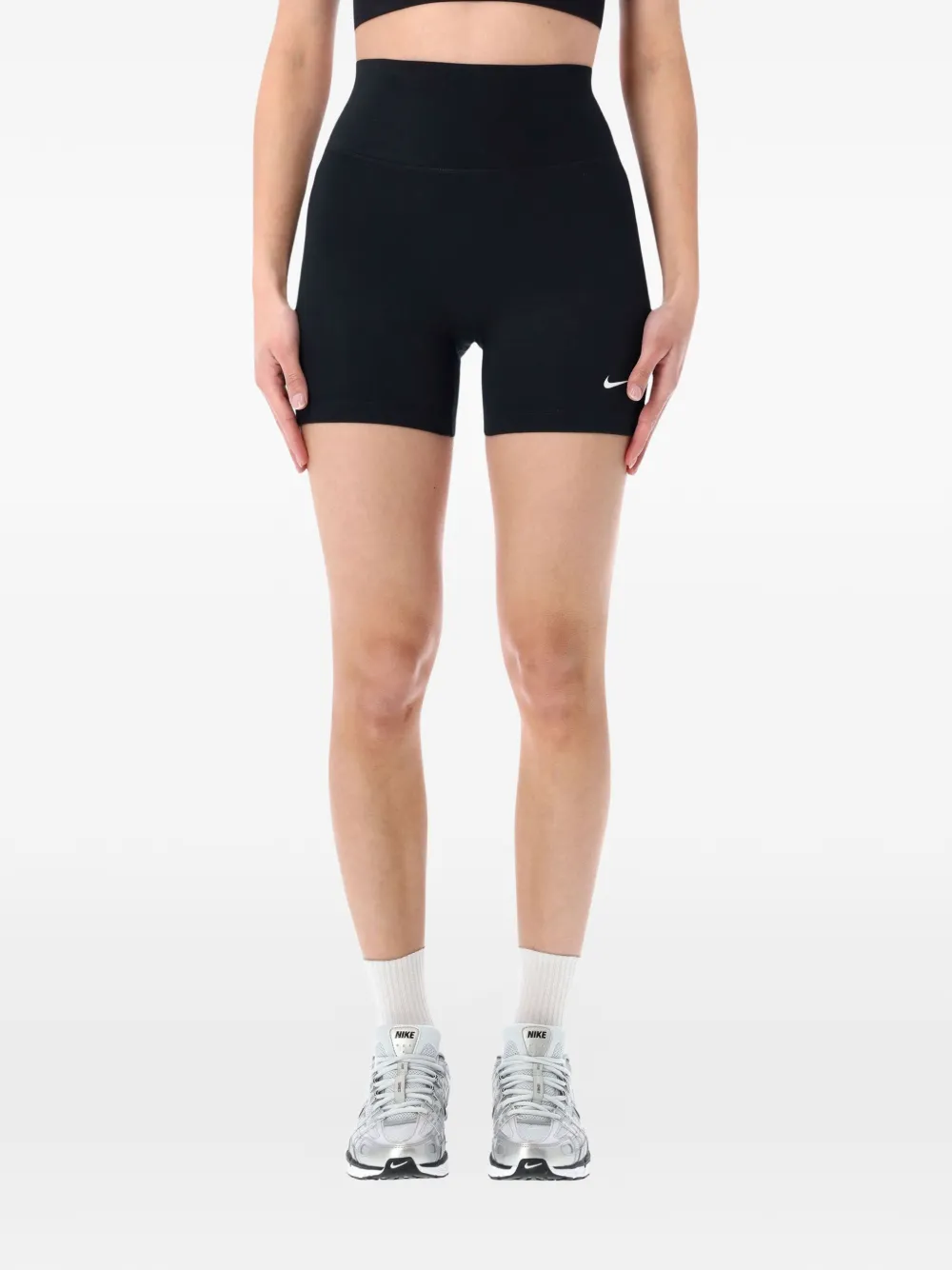 Nike high-waisted performance shorts - Nero