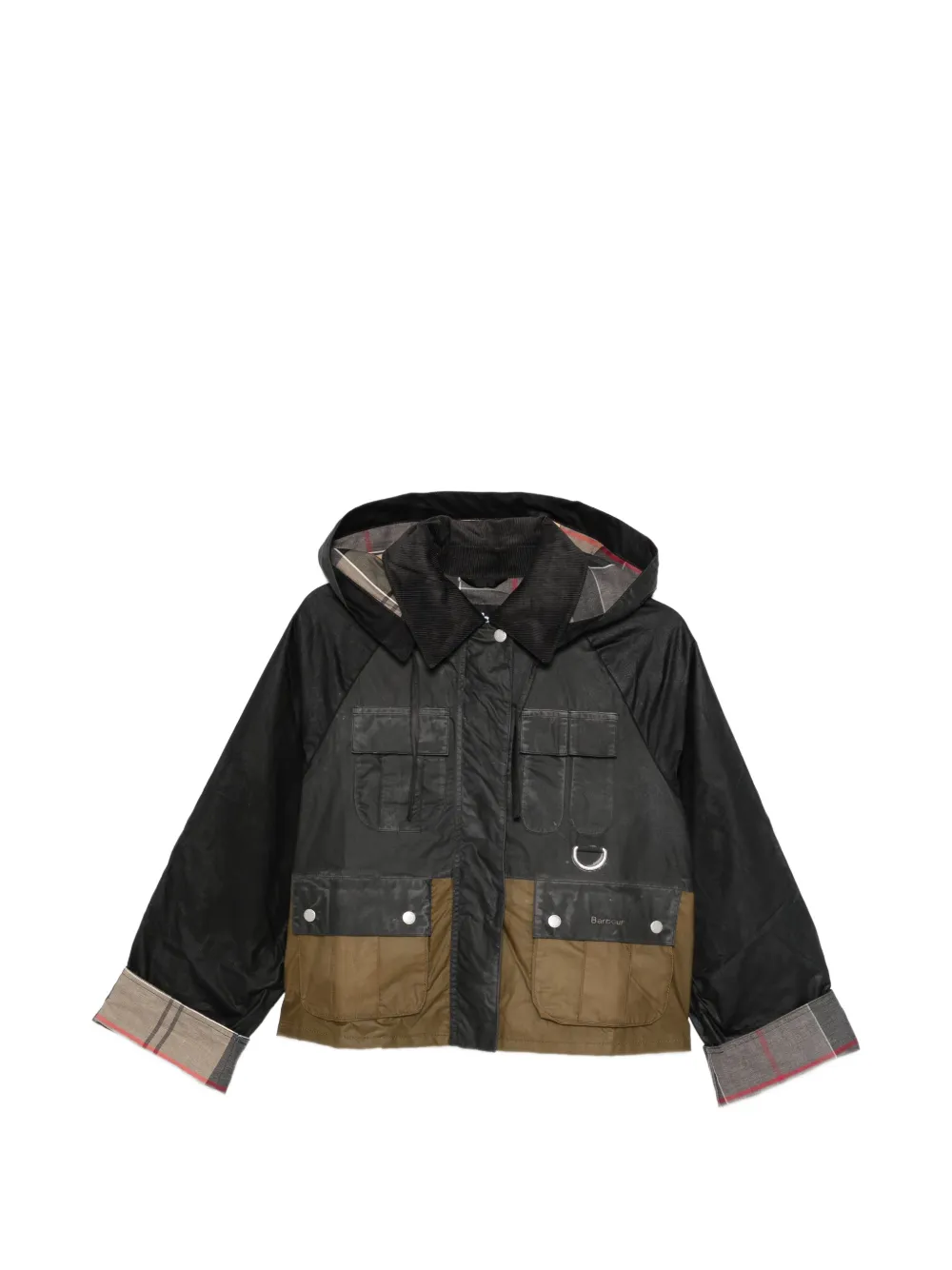 Barbour Liza waxed jacket - Nero
