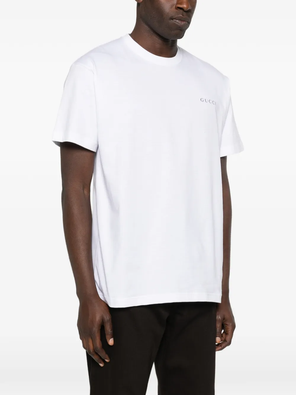 Gucci logo-print T-shirt | White | FARFETCH ZA