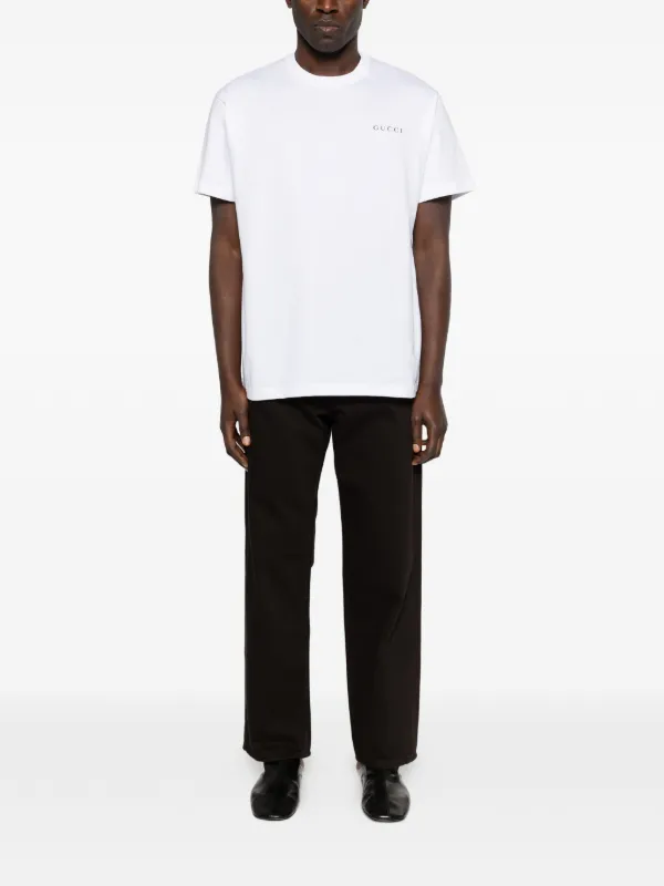 Gucci ロゴ Tシャツ | ホワイト | FARFETCH JP