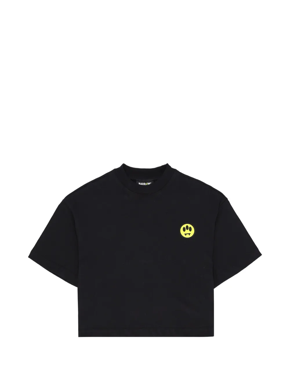 Barrow kids boxy jersey T-shirt - Nero