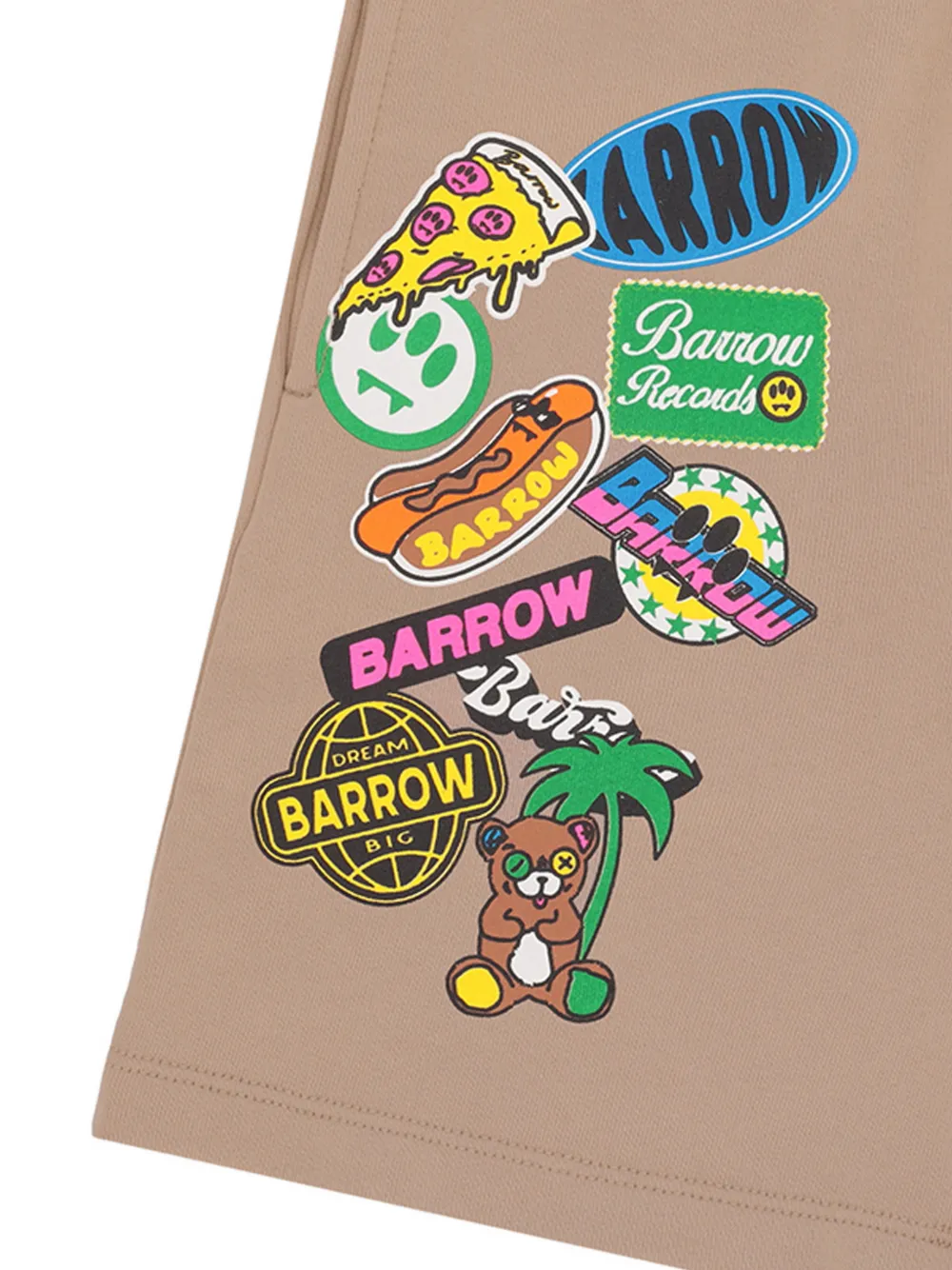 Barrow kids Sweater met patch Beige