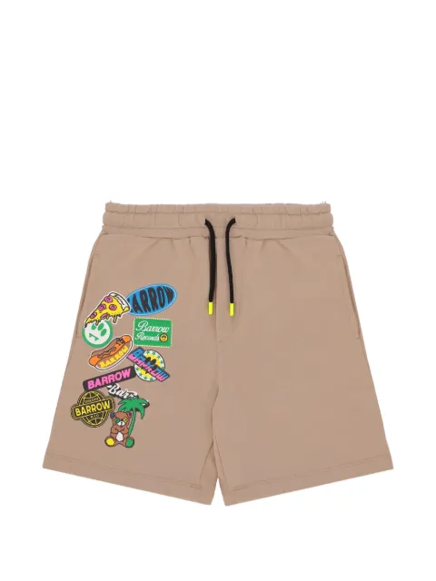 Barrow kids patch sweatshorts