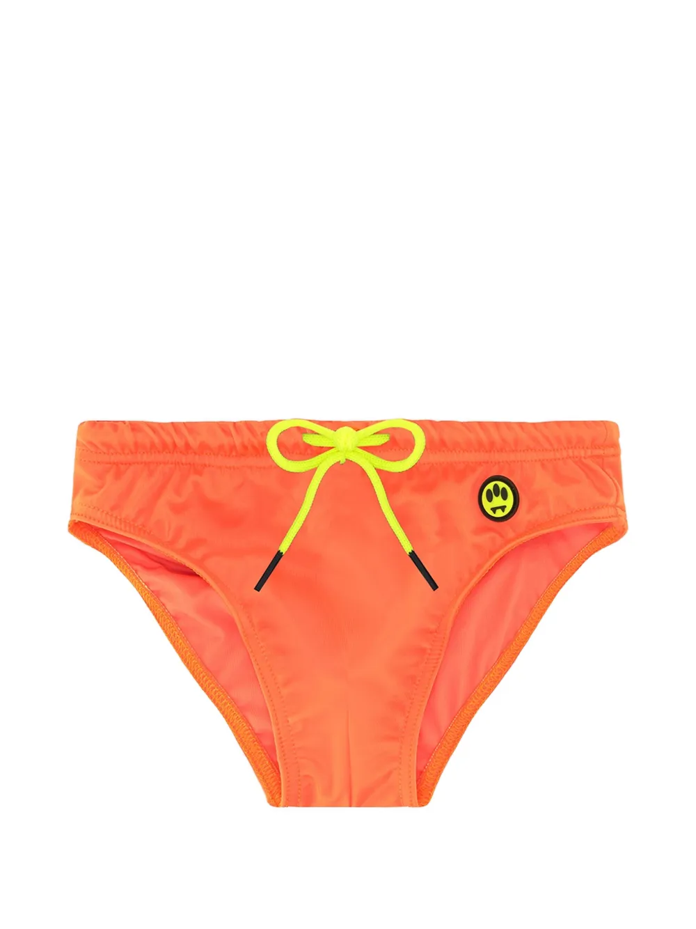 Barrow kids drawstring swim briefs - Arancione
