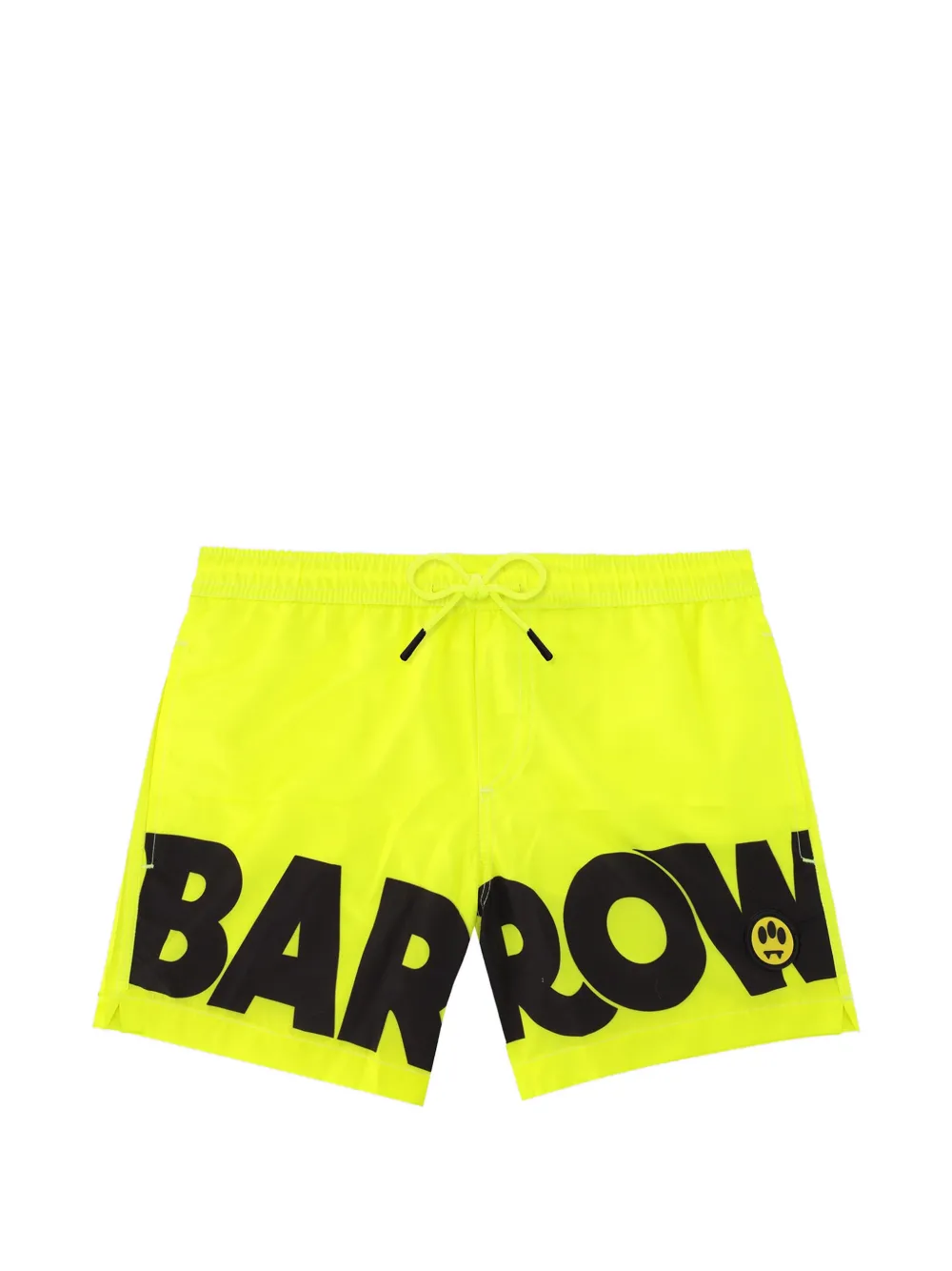 Barrow kids logo swim shorts - Giallo
