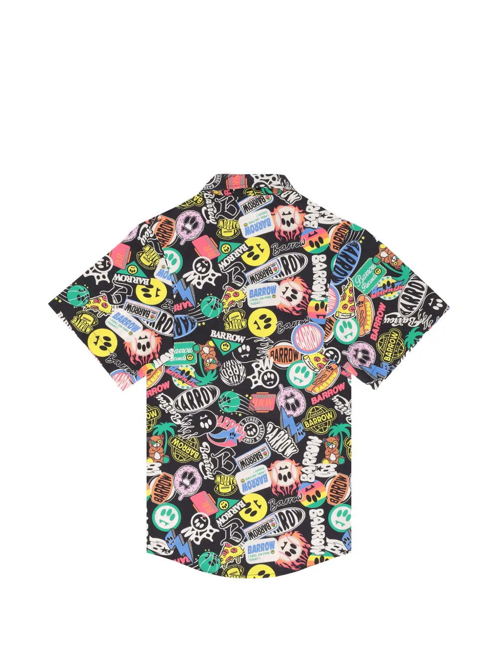 Barrow kids Shirt met print Zwart