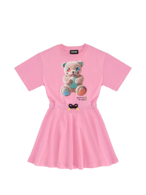 Barrow kids vestido con motivo Teddy Bear