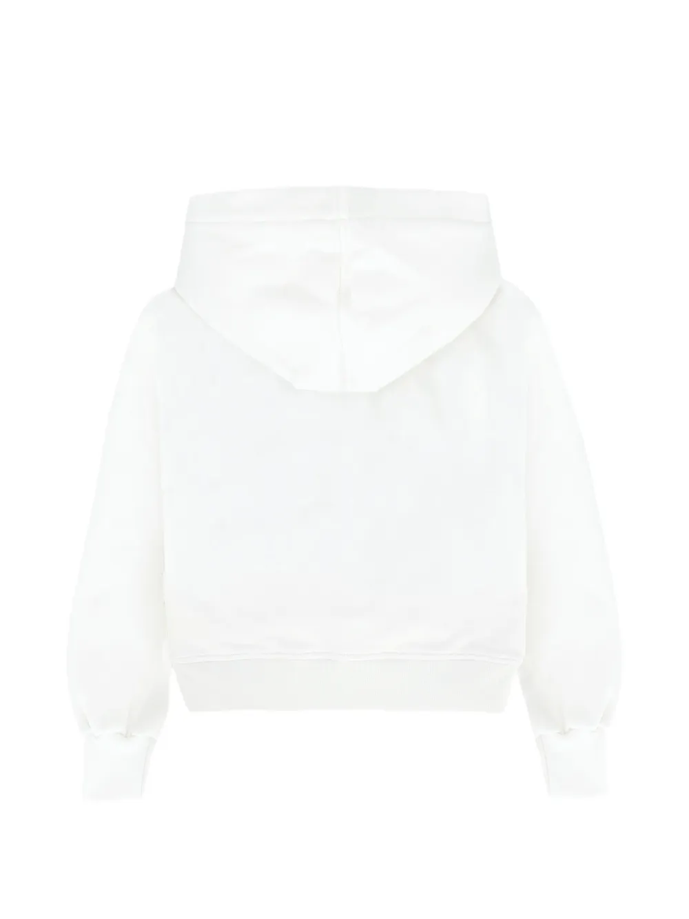Barrow kids Regular fleece hoodie Wit