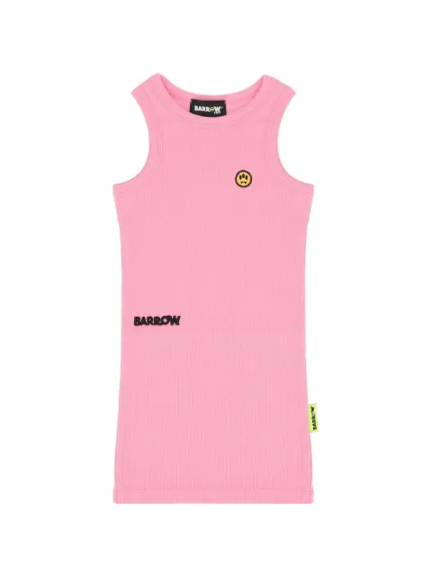 Barrow kids ribbed cotton dress