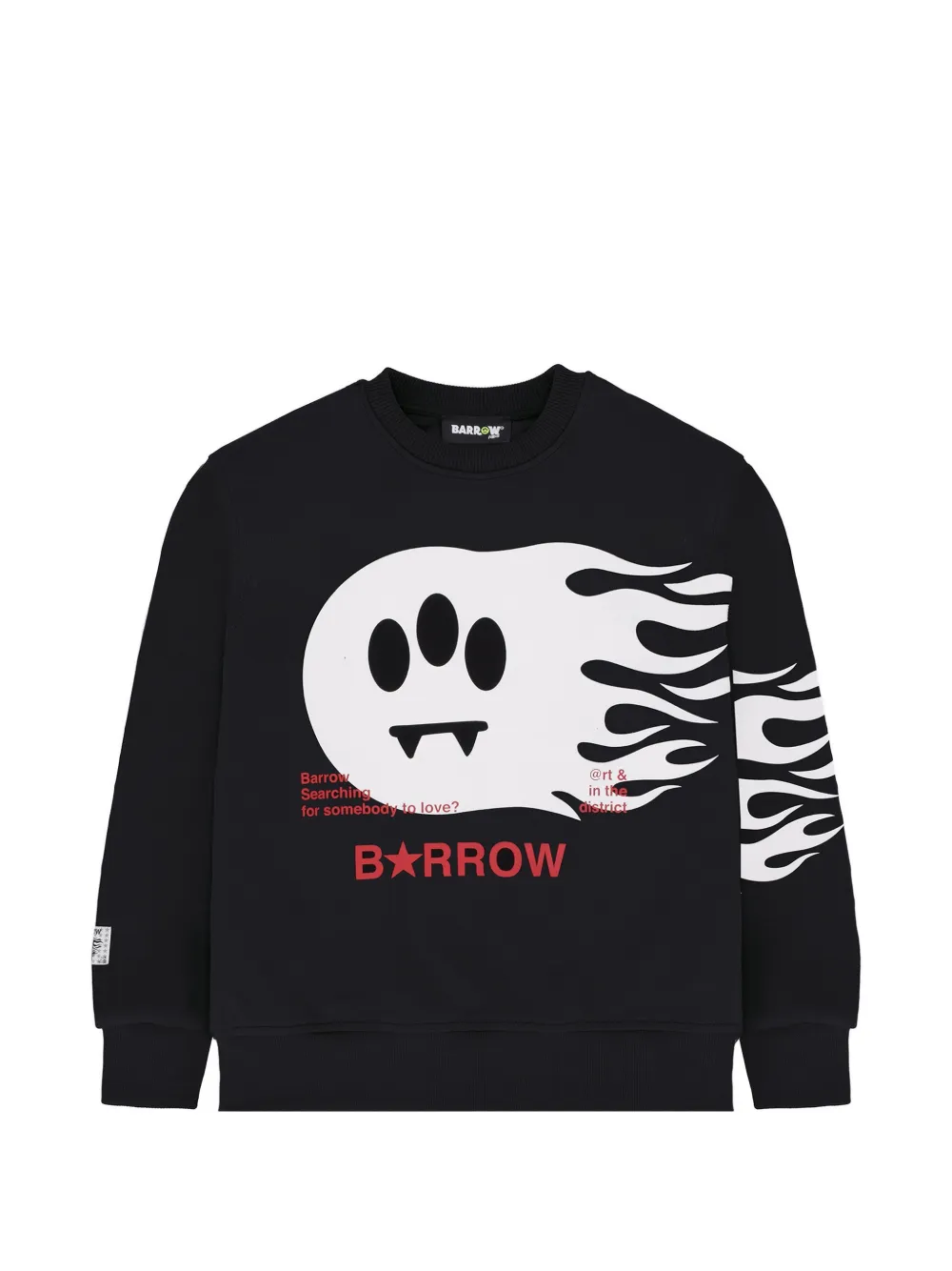 Barrow kids graphic sweatshirt - Nero