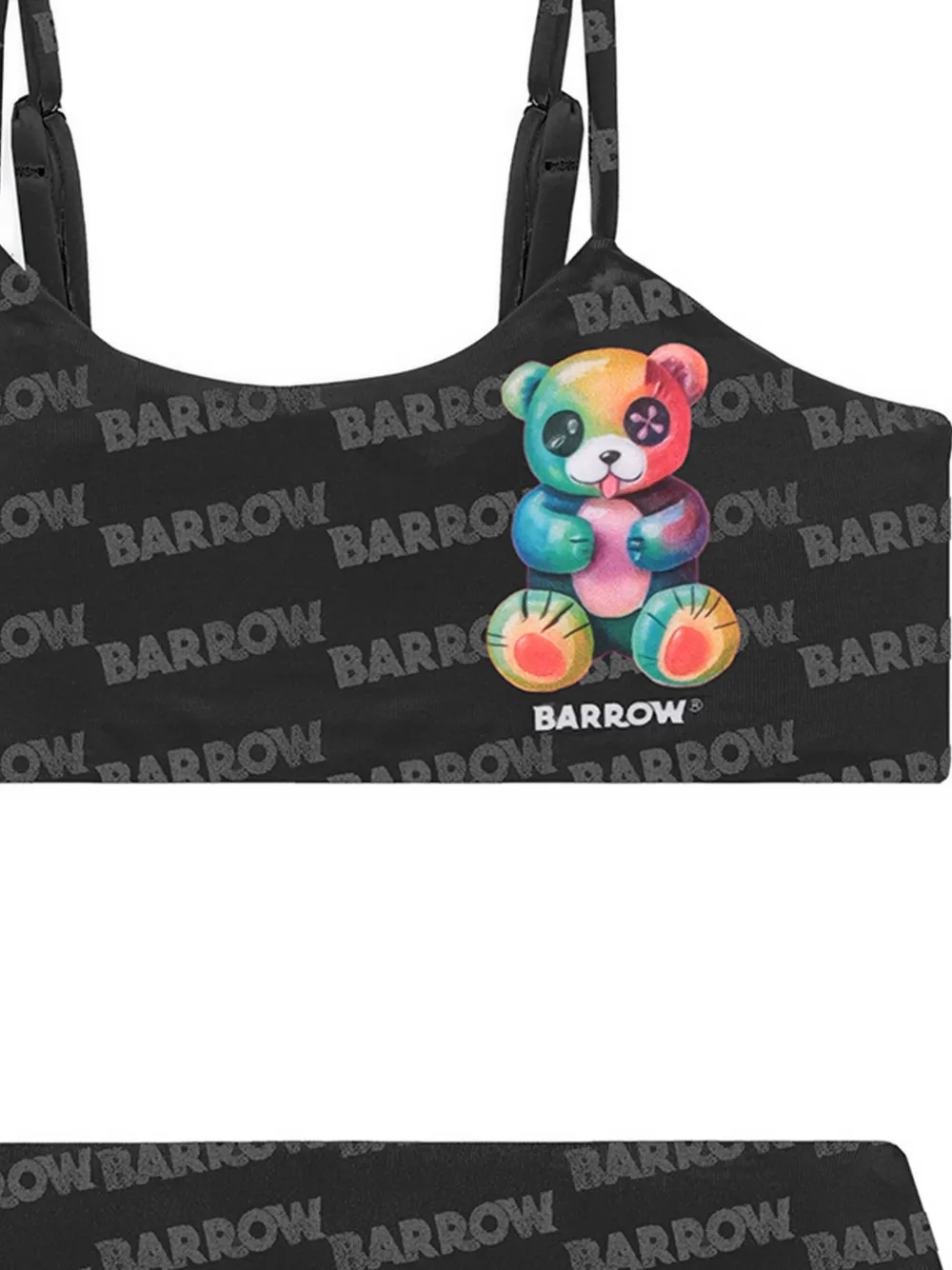 Barrow kids Bikini met print Zwart