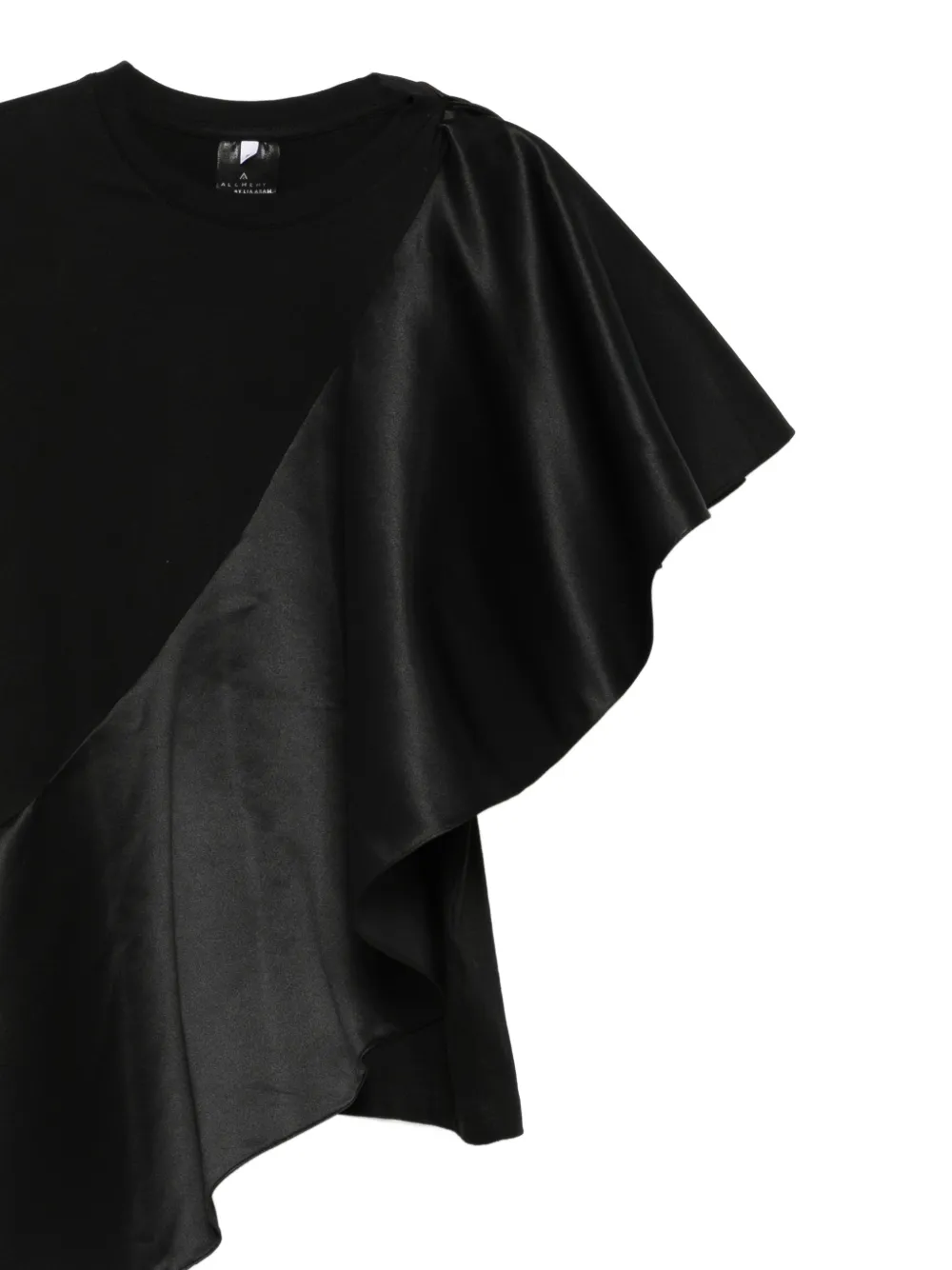  Alchemy Ruffled T-shirt - Black 