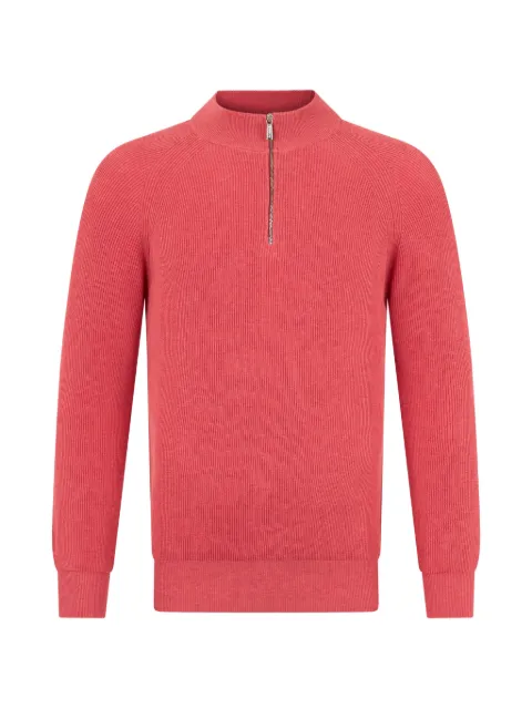 Moorer  Basoli zip long-sleeve sweater